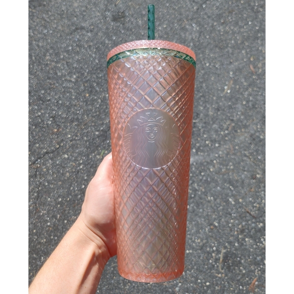 . Starbucks Jeweled Pearl & Mint Cold Cup/Tumbler - Picture 7 of 14